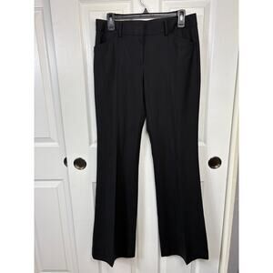 Elie Tahari Women's Simone Virgin Wool Dress Trousers Pant Black NEW Size 6